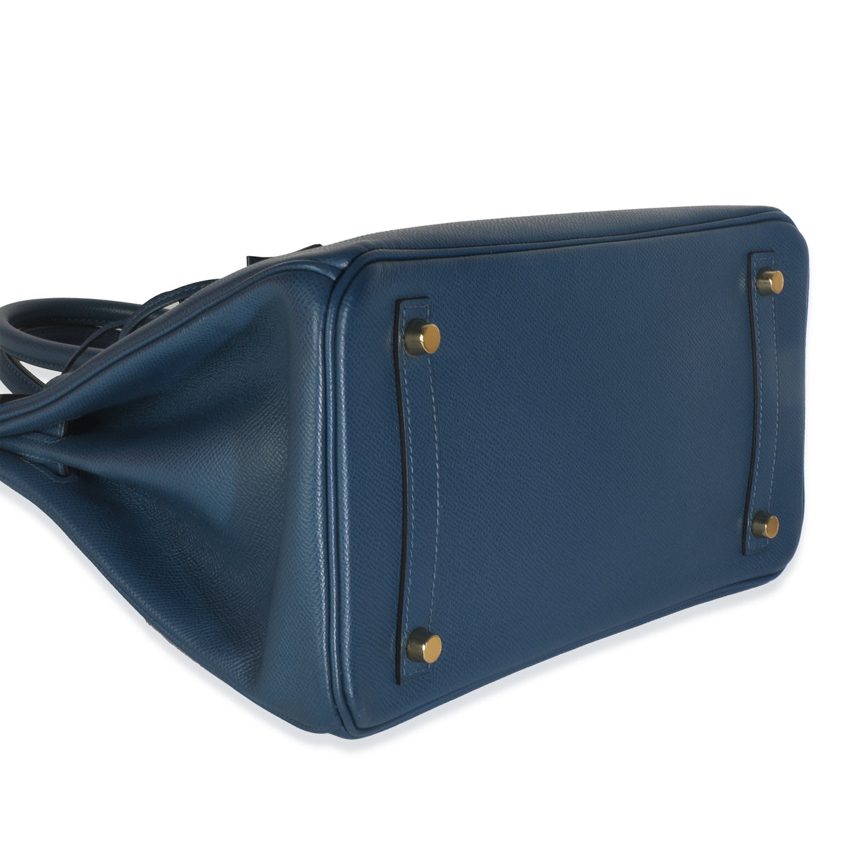 Deep Blue Epsom Birkin 30 GHW