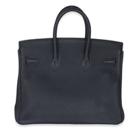 Blue Nuit Togo Birkin 25 GHW