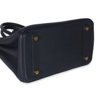 Blue Nuit Togo Birkin 25 GHW