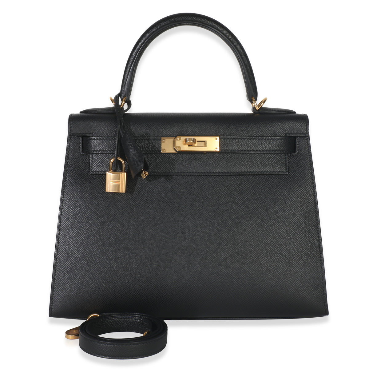 Black Epsom Sellier Kelly 28 GHW