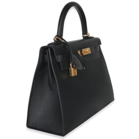 Black Epsom Sellier Kelly 28 GHW
