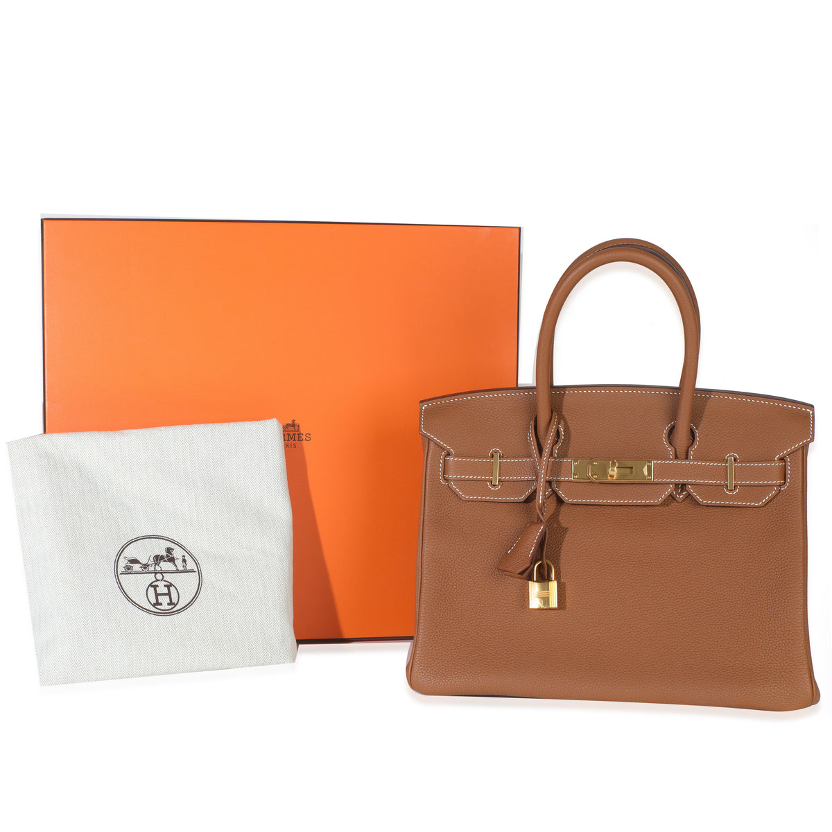 Gold Togo Birkin 30 GHW