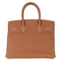 Gold Togo Birkin 30 GHW