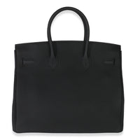 Black Togo Birkin 35 GHW