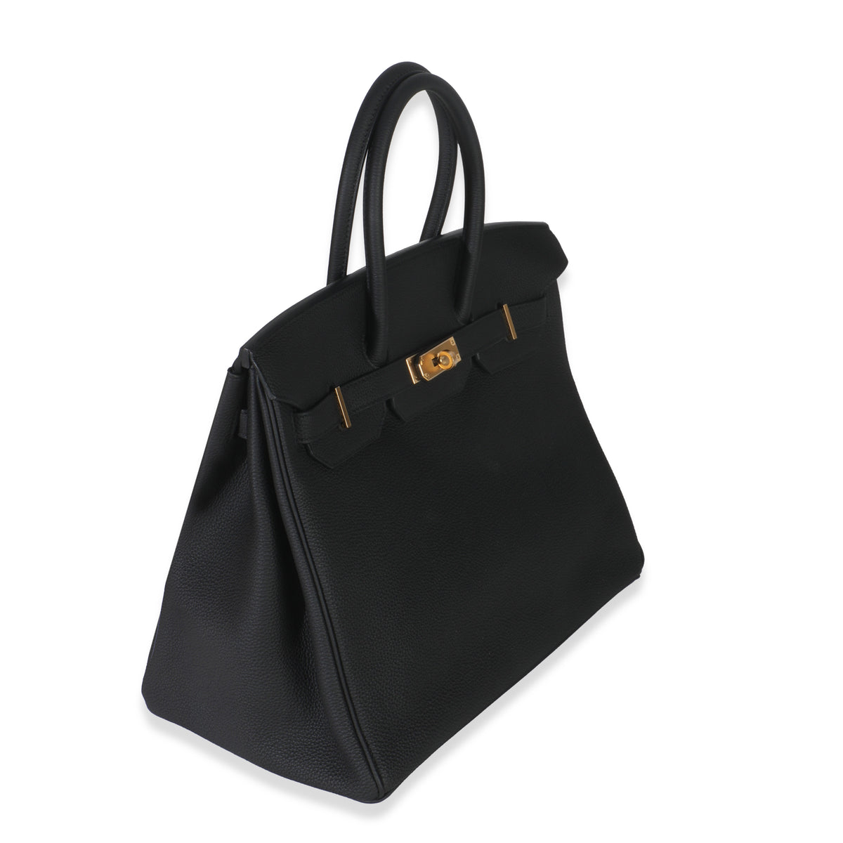 Black Togo Birkin 35 GHW