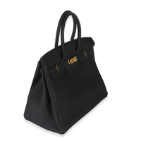 Black Togo Birkin 35 GHW
