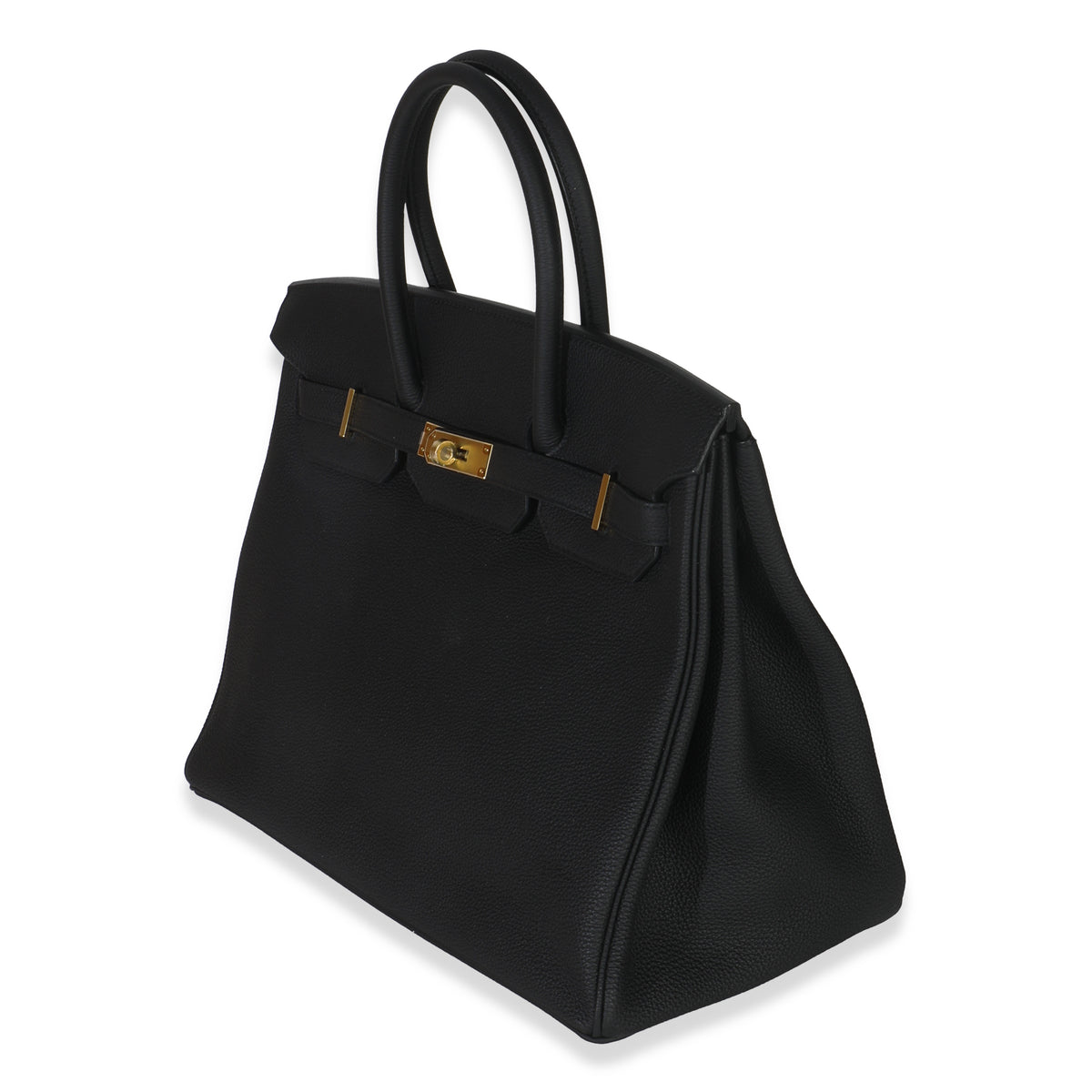 Black Togo Birkin 35 GHW