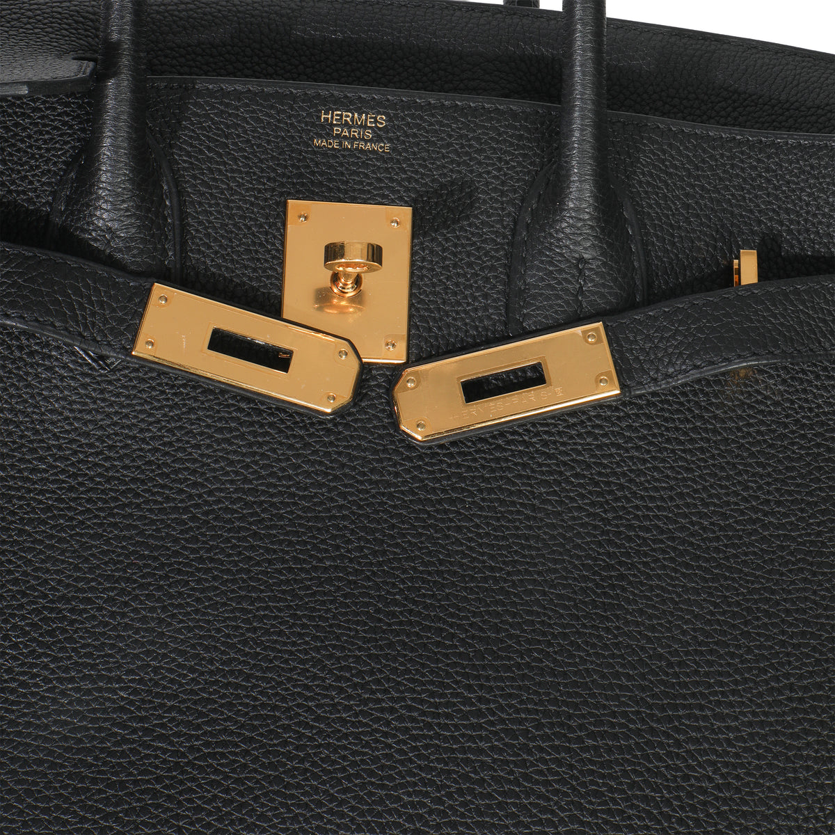 Black Togo Birkin 30 GHW