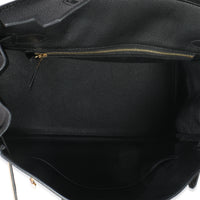 Black Togo Birkin 30 GHW