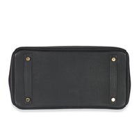 Black Togo Birkin 30 GHW
