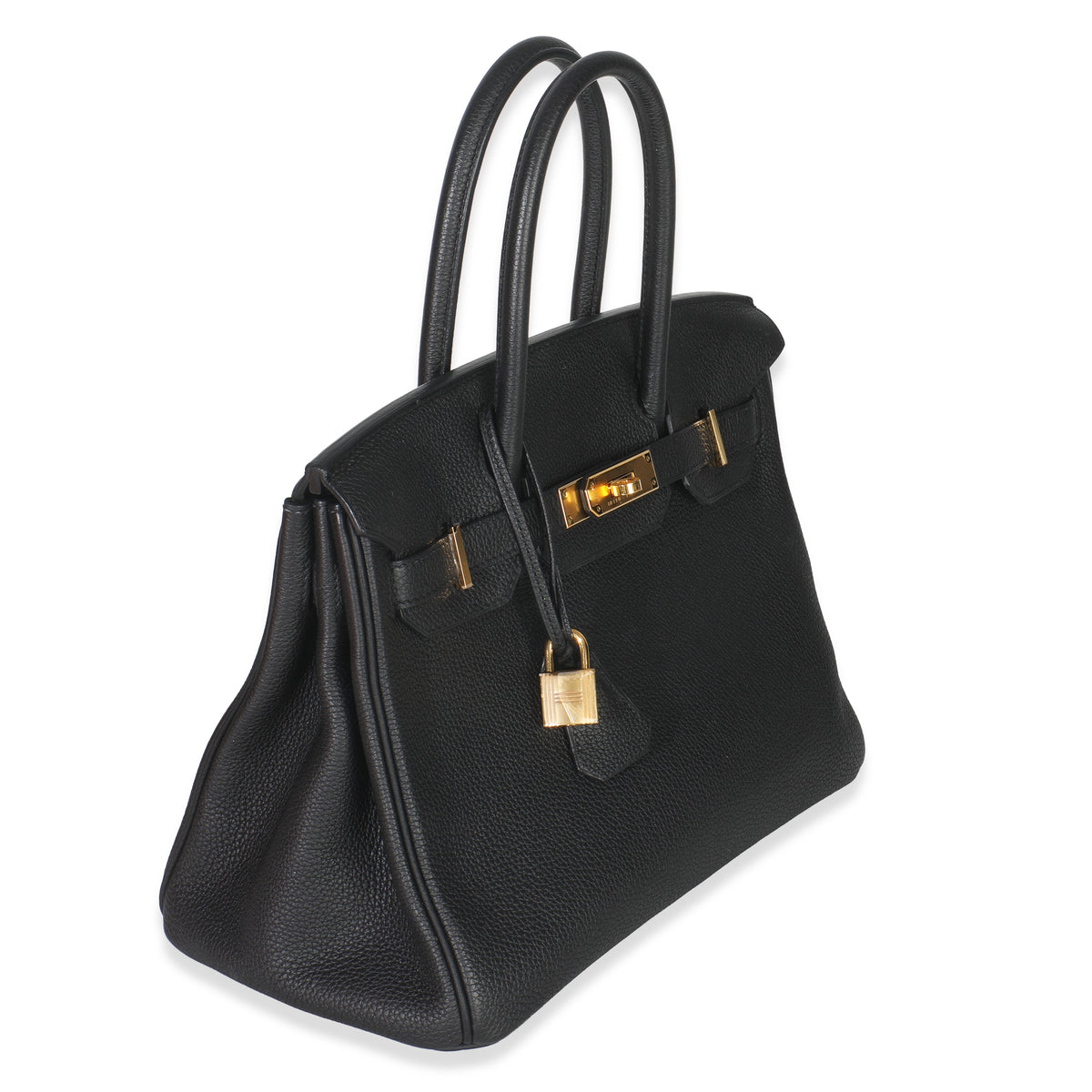 Black Togo Birkin 30 GHW