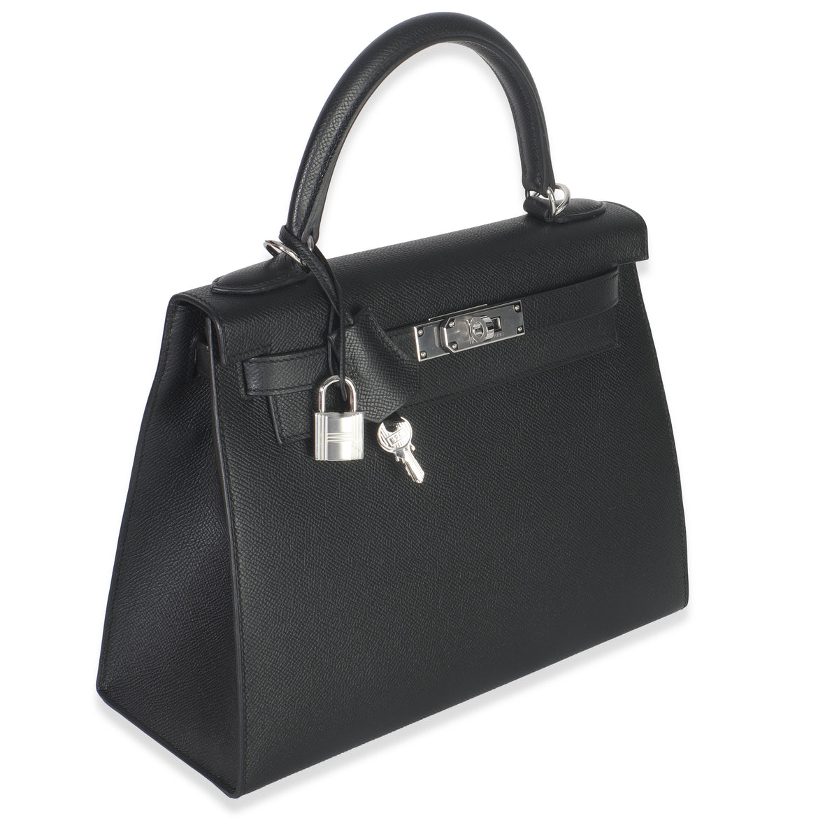 Black Epsom Sellier Kelly 28 PHW