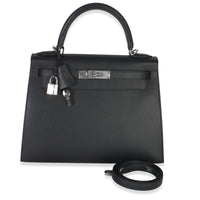 Black Epsom Sellier Kelly 28 PHW