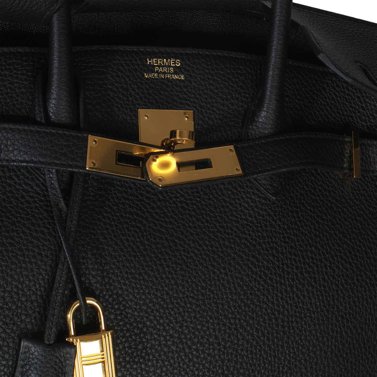 Black Togo Birkin 35 GHW