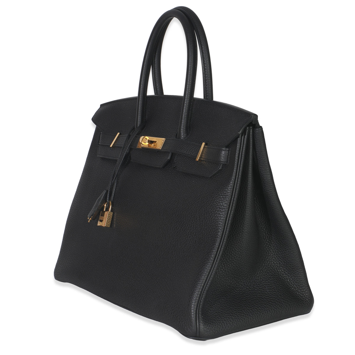 Black Togo Birkin 35 GHW