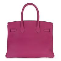 Rose Pourpre Togo Birkin 30 PHW