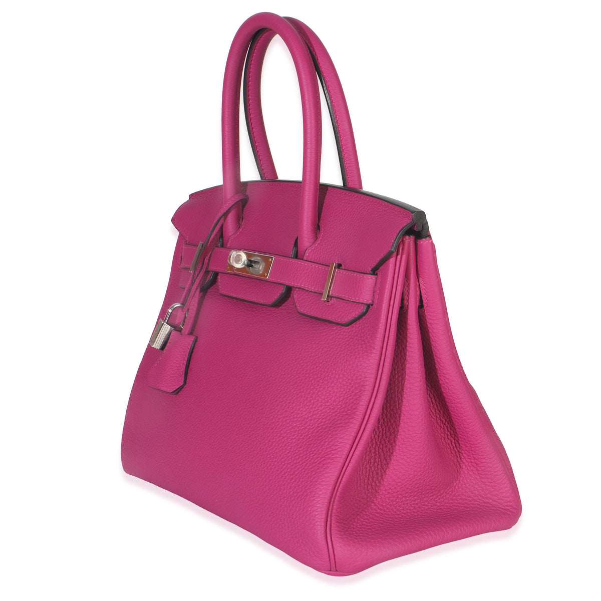 Rose Pourpre Togo Birkin 30 PHW