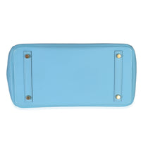 Blue Celeste Epsom Birkin 30 GHW