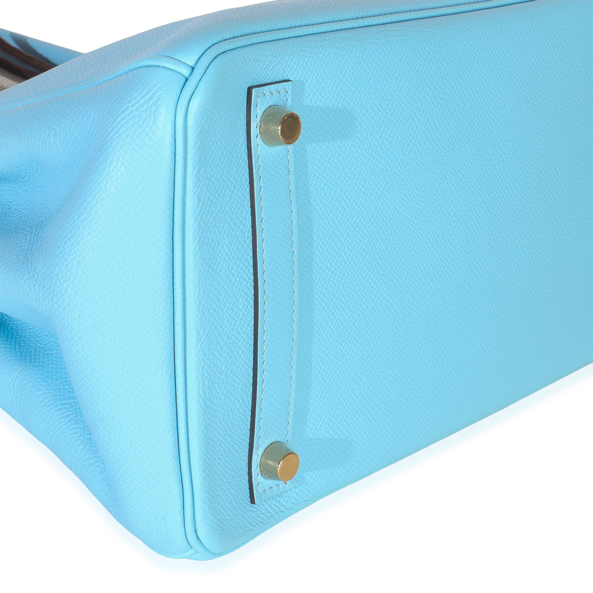 Blue Celeste Epsom Birkin 30 GHW