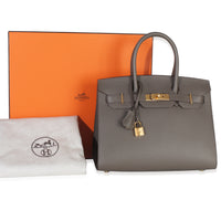 Etain Epsom Sellier Birkin 30 GHW