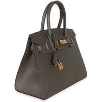 Etain Epsom Sellier Birkin 30 GHW