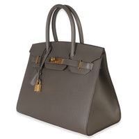 Etain Epsom Sellier Birkin 30 GHW