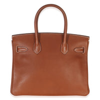 Fauve Barenia Birkin 30 GHW