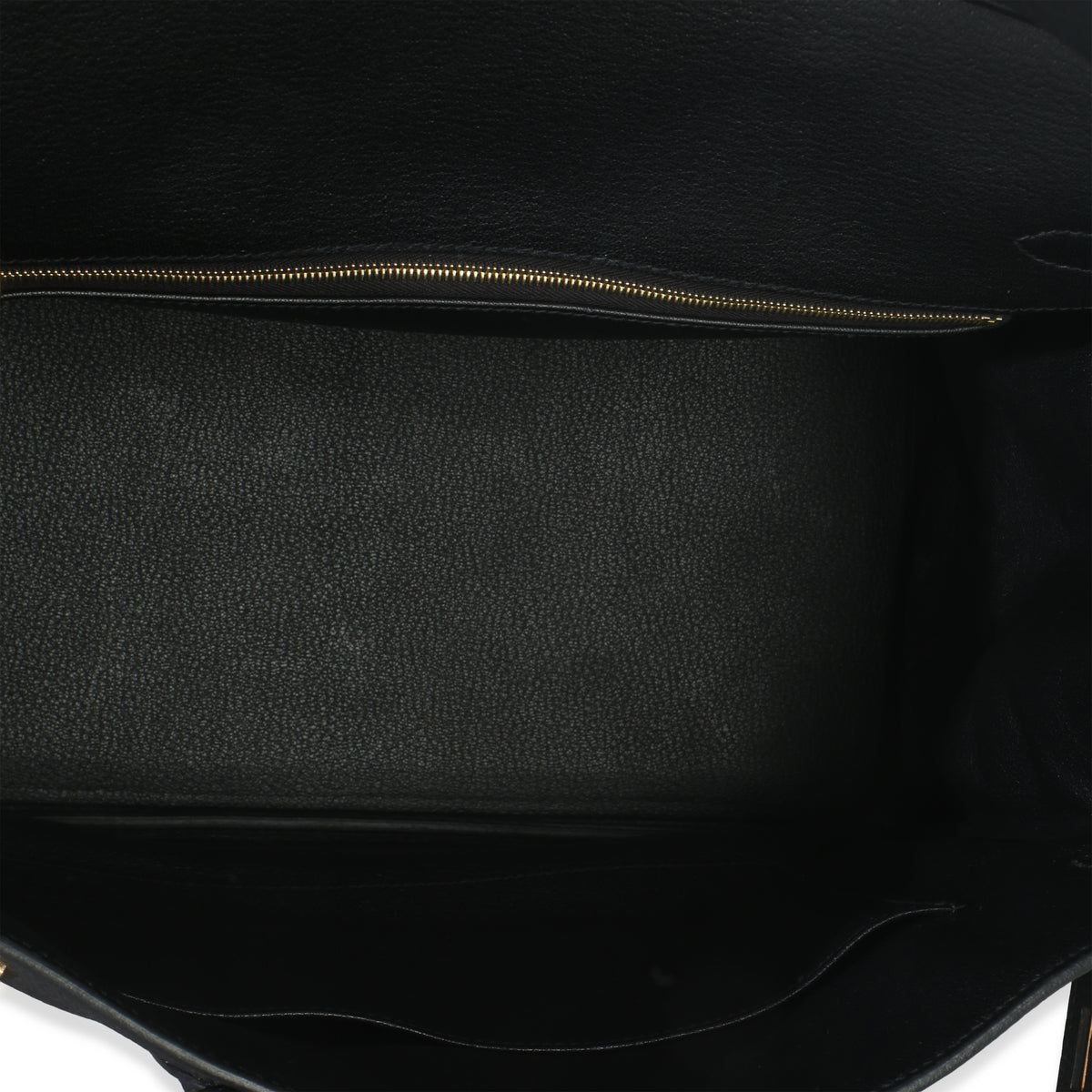 Black Togo Birkin 35 RGHW