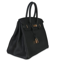 Black Togo Birkin 35 RGHW