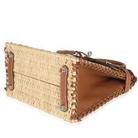 Gold Osier Wicker Swift Picnic Birkin 25 PHW