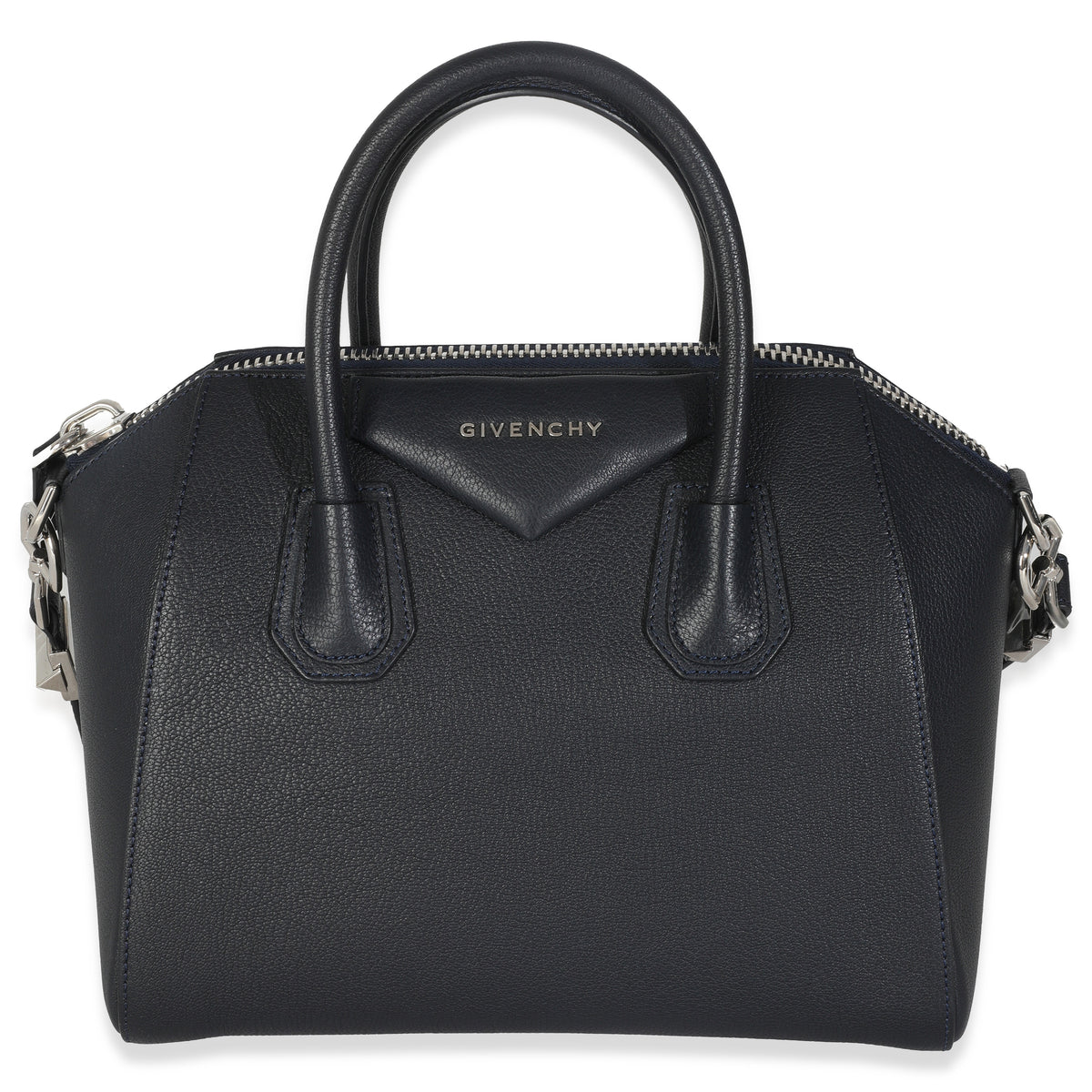 Navy Goatskin Small Antigona