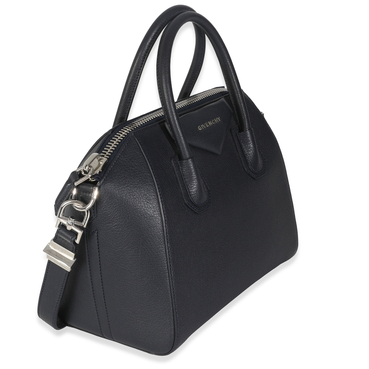 Navy Goatskin Small Antigona