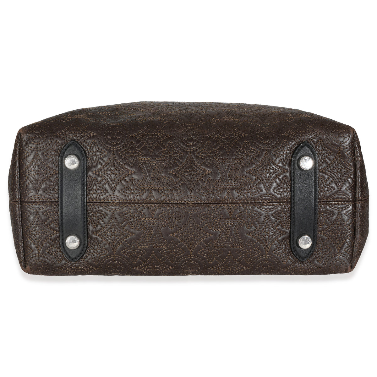 Olive Monogram Lambskin Antheia Hobo