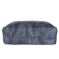 Navy Intrecciolusion Nylon Tote