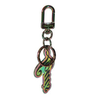 Iridescent Signature Key Ring
