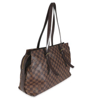 Damier Ebene Canvas Chelsea Zip Tote
