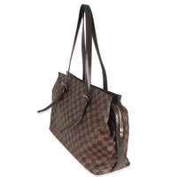 Damier Ebene Canvas Chelsea Zip Tote