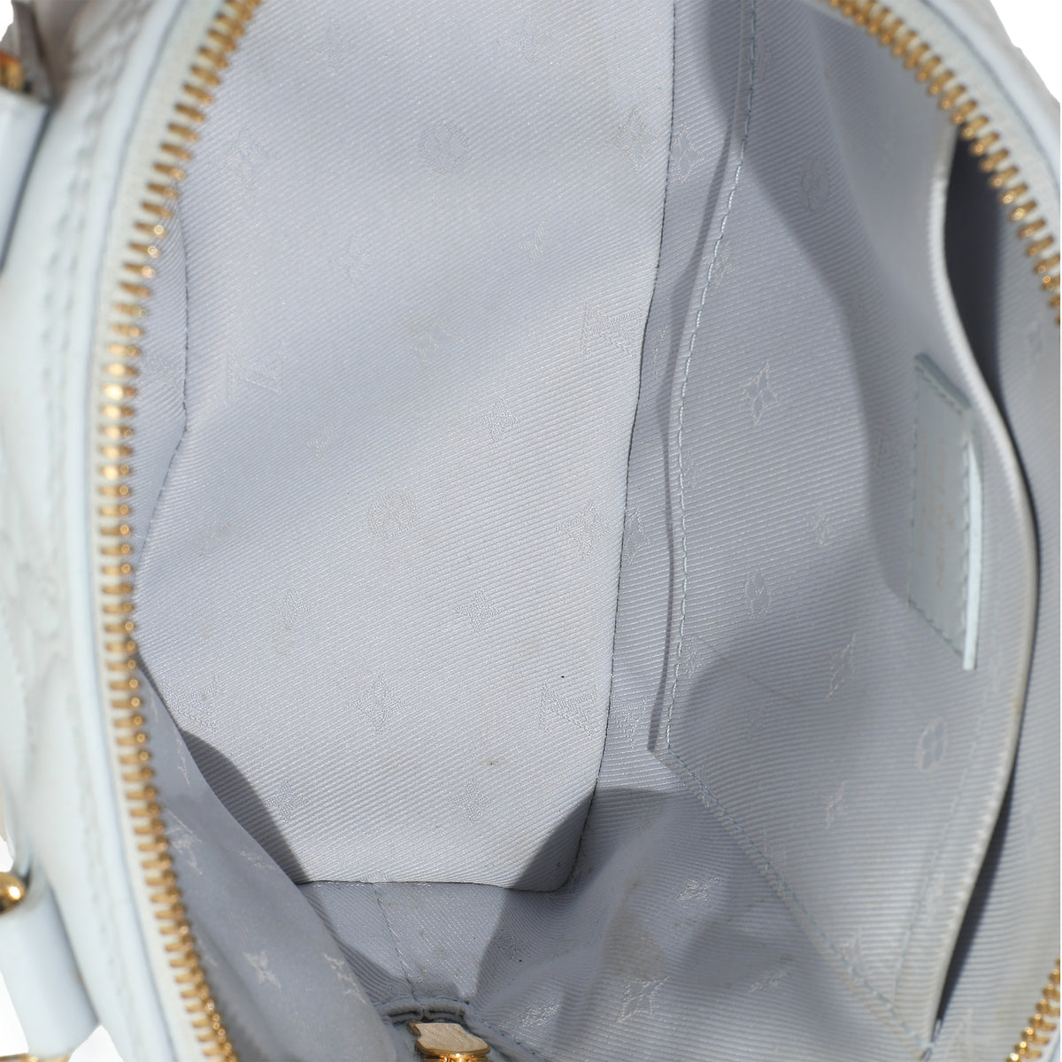 Blue Glacier Bubblegram Calfskin Alma BB