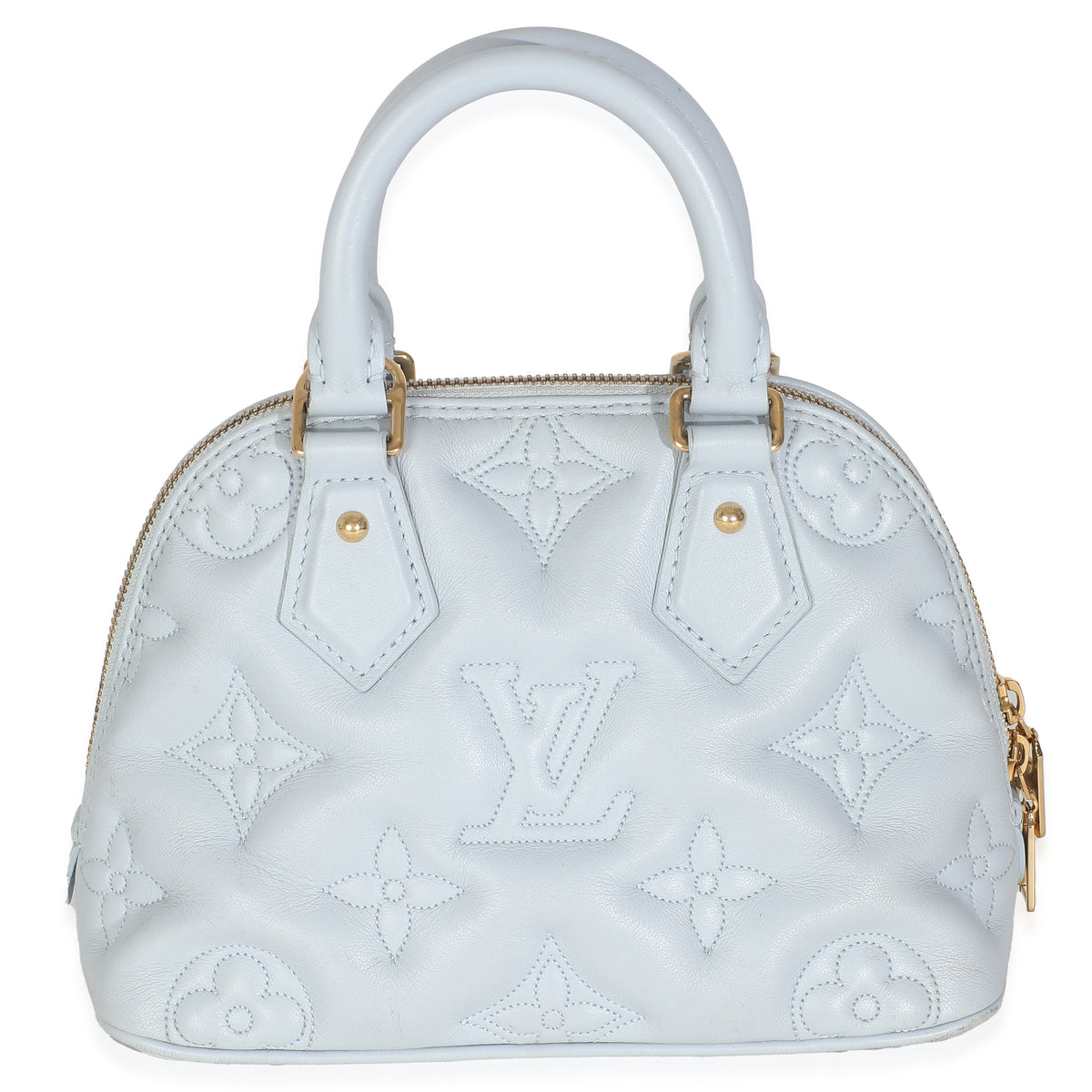 Blue Glacier Bubblegram Calfskin Alma BB