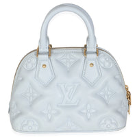 Blue Glacier Bubblegram Calfskin Alma BB