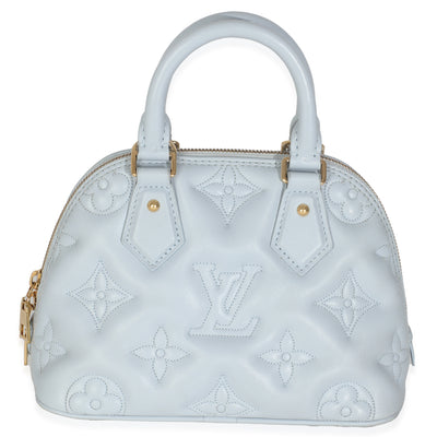 Blue Glacier Bubblegram Calfskin Alma BB