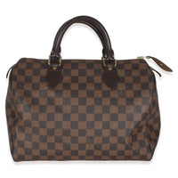 Damier Ebene Canvas Speedy 30
