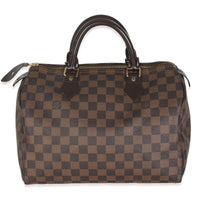 Damier Ebene Canvas Speedy 30