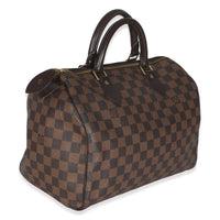 Damier Ebene Canvas Speedy 30