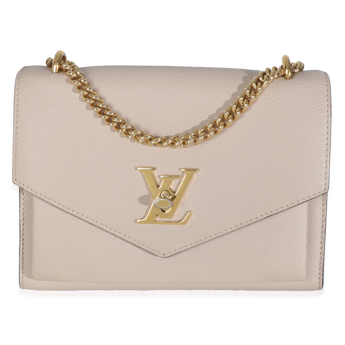 Pink Calfskin Mylockme Chain Bag BB