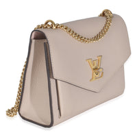 Pink Calfskin Mylockme Chain Bag BB