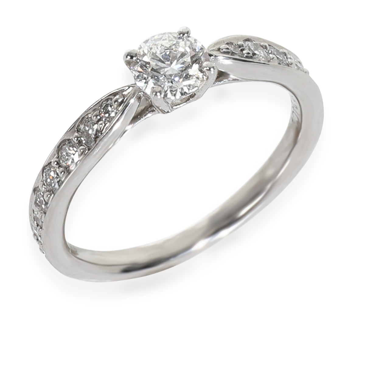 0.24 ct Round Brilliant Diamond Harmony Engagement Ring