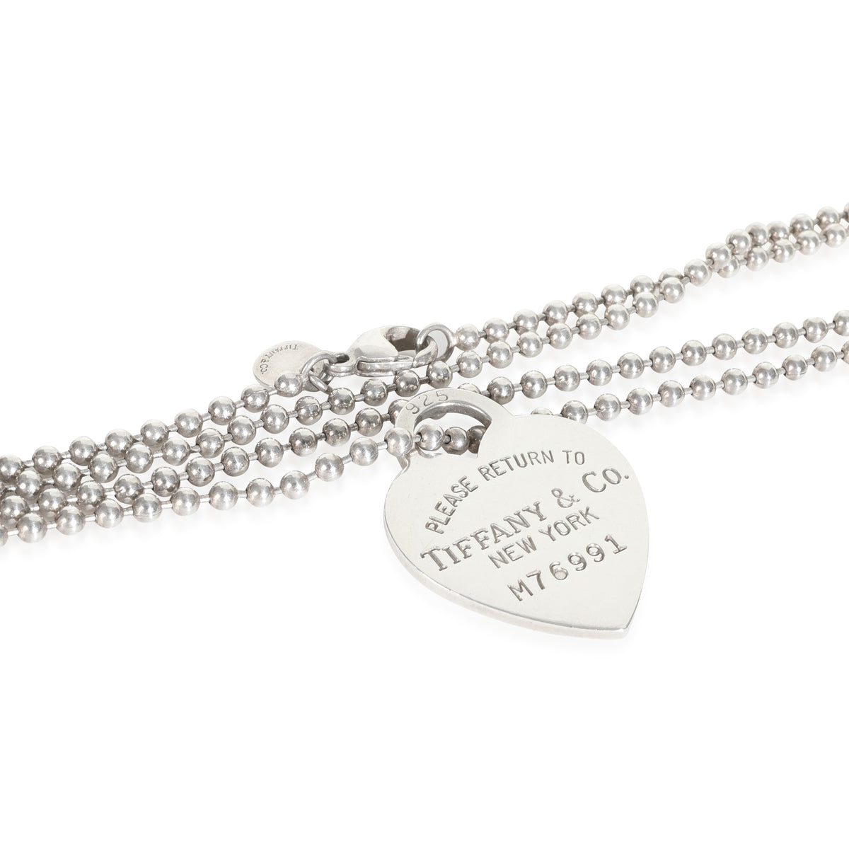 Sterling Silver  Return To Tiffany Necklace