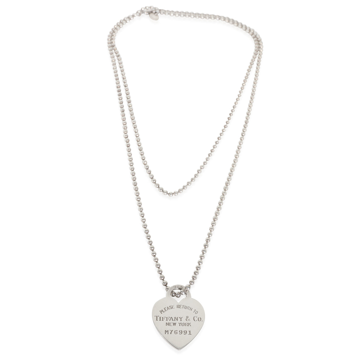 Sterling Silver  Return To Tiffany Necklace