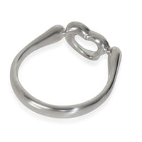 Sterling Silver  Elsa Peretti Open Heart Ring